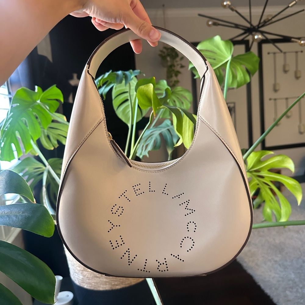 Stella McCartney Alter Faux Leather Hobo Shoulder Bag
